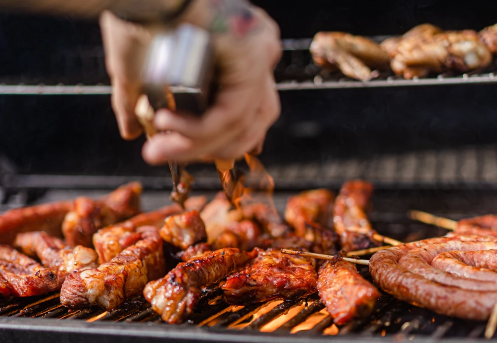 outdoor grill and smoker